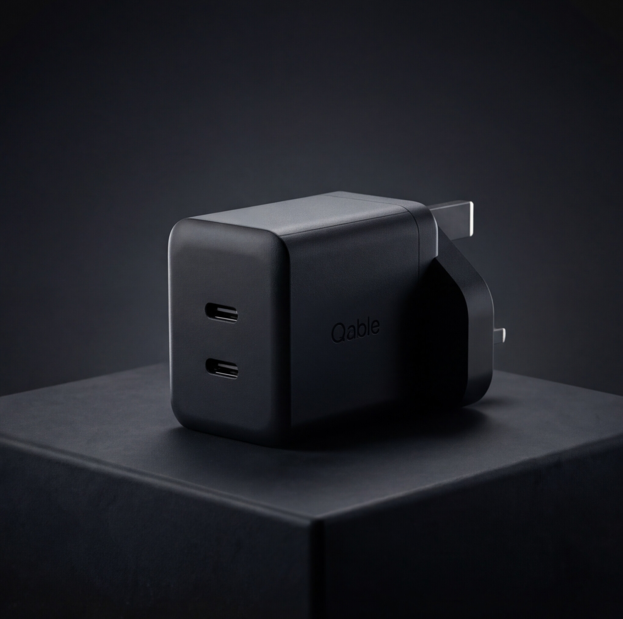 Qable 45W GaN Dual USB-C Fast Charger