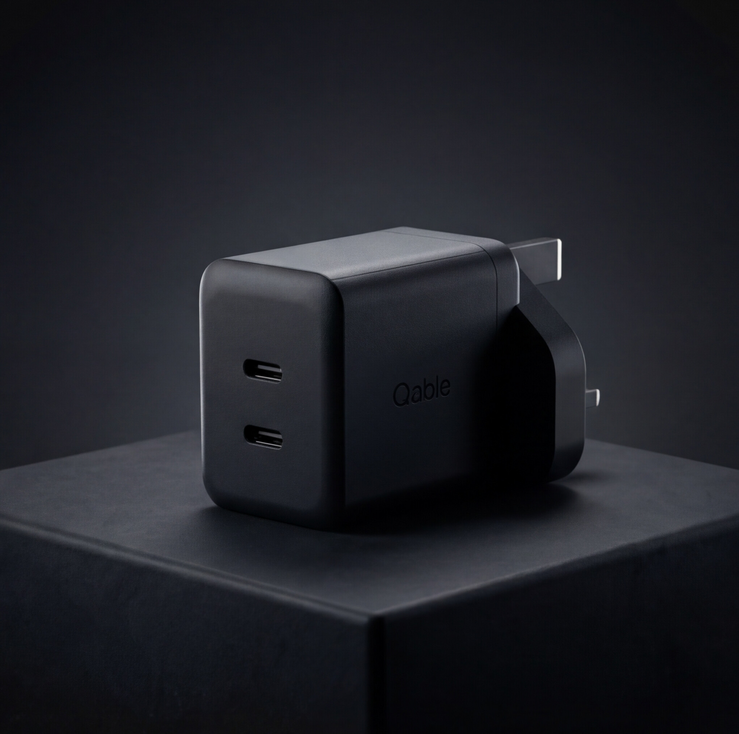 Qable 45W GaN Dual USB-C Fast Charger