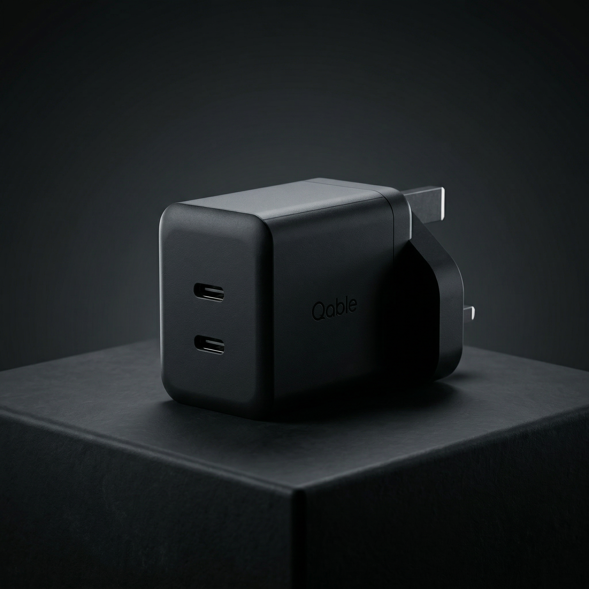 Qable 45W GaN Dual USB-C Fast Charger